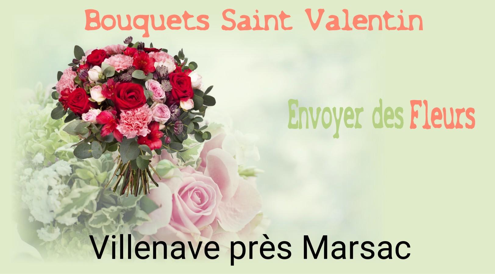 Roses de Saint-Valentin livrées à Villenave-près-Marsac